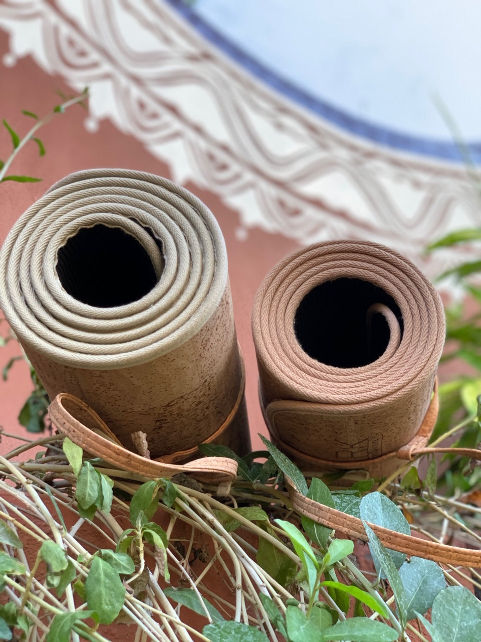 AHIMSA - Esterilla de Yoga de Corcho Macizo Comfort | 6,5 mm